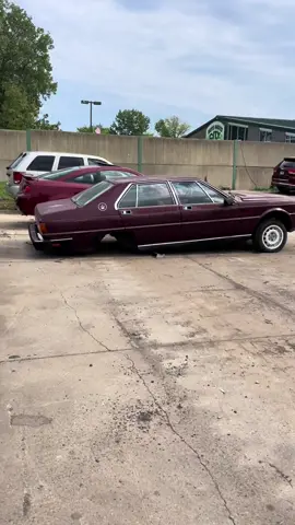 #maserati #maseratiquattroporte #quattroporte #italiancars #1984 #80scars #luxurycars #autorecycling #junkyard #autopartscity 
