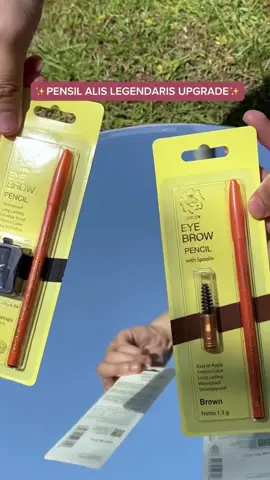 Upgrade spoolie, masih pensil alis yang sama! 🥹 The Legendary Viva Queen eyebrow pencil #pensilalis #pensilalisviral #fyp #localproduct #makeup #eyebrowpencil 
