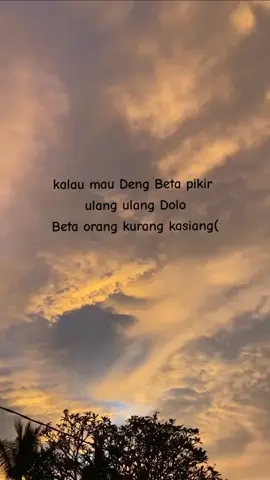 Beta orang kurang kasiang#Ambonstory♥️🔥 