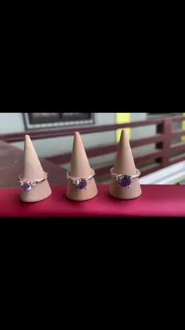 NewPurpleTriStone#fyp#ring#queenou