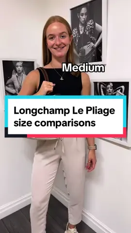 Comparing all 3 sizes of the Longchamp Original Le Pliage Totes 👜 Which is your favourite? #lepliagetote #longchamptote #handbags #fashion #handbagangels 