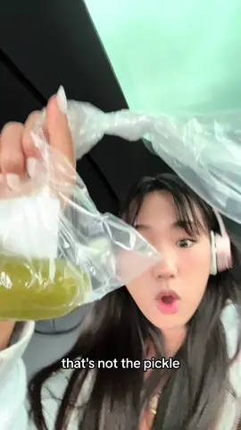 Stupid w kid was like 👀. Like bro… d*** #pickle #claros #california #sad #upset #drive #weekend #deli #orangecounty 