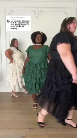 Replying to @noloveforkenji our Mia dress is a crowd favorite for sure! All of our models are wearing our size inclusive jewelry collab with @zaana.jewelry 😍 #sizeinclusive #plussizefashion #midsizefashion #jessakae #plussize #jewelrytiktok 