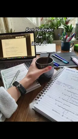 Work it, but make it stylish! 💼💁‍♀️ Check out these chic hairstyles perfect for the office grind. #WorkHairstyles #OfficeReady #ProfessionalChic