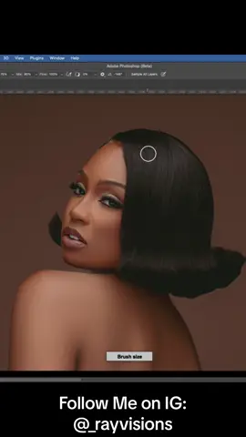 Beauty Headshot Retouching  A sped up version of me retouching some beauty work of @Hannah !  One of the dopest models I know and brings the heat every time!  #retouching #beautyheadshots #headshots #editing @Photoshop #retouchacademy #photography 