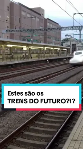Os #trens #maglev em ação! #inteligencia #curiosidades #engenharia 