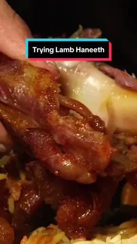 Would you like to try one of Yemen’s most traditional dishes? #yemenifood #lambhaneeth #tastetest 