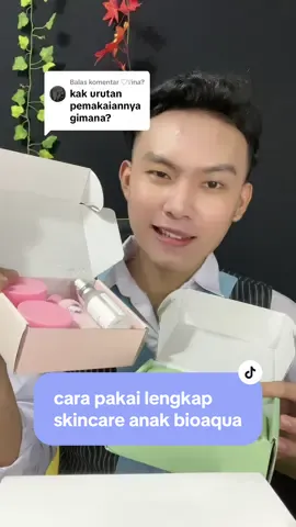 Membalas @♡𝚅ina? yuk promo skincare anak bioaqua terbatas✨❤️co skrg sblm abis & join live! #bioaquaskincareanak #skincareanaksekolah #skincareanak #fyp 