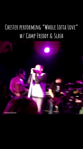 Chester Bennington performing “Whole Lotta Love” with Slash and Camp Freddy (Roxy on 09-12-2008) #linkinparkfan #chesterbennington #chester #ripchester #linkinparkfamily #slash  #wholelottalove 