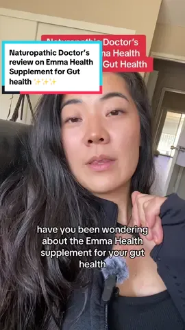 Naturopathic Doctor’s honest review on Emma Health supplement for Gut Health! 💯  What questions do y’all have on this or gut health? Leave it in the comment ✨ #greenscreen #emmahealth #guthealthsupplement #guthealth #healthsupplement #guthealthtiktok #guttok #naturopathicmedicine #naturopathicdoctor #LifeOnTikTok #tiktokpartner #wellness #supplement 