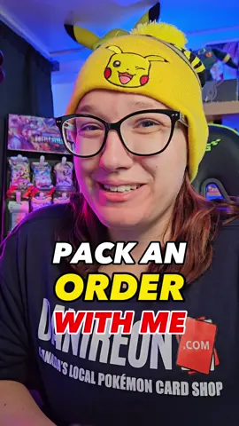 Been a while since I've done a packing video - my quality control manager was very happy with this one 😉 #packingorders #pokemoncards #pokemonorder #packanorderwithme #pokemoncommunity #pokemon151 
