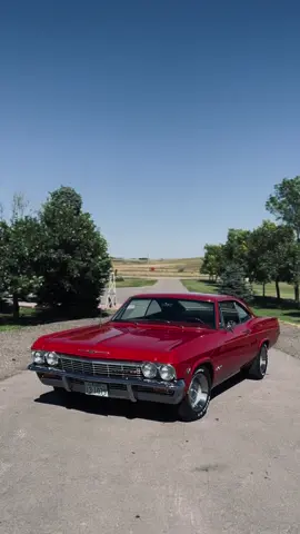 Seeing red! 😍-1965 Chevrolet Impala SS  #fyp #impala #impalass #1965 #foryou #chevrolet #chevy #musclecar #classic #vintage #style #cars #carsoftiktok #cartok #cartiktok #fypシ #foryoupage #fall #clean #restoration #fix #repair #body #paint #sargentgarage #theclassiccarshop 