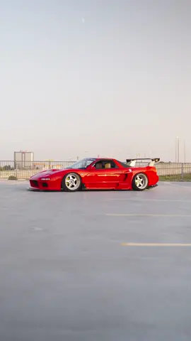 Bagged NSX in red 😍 #jdm #carsoftiktok #nsx #bagged #stancecars #automotive 