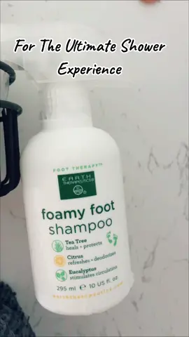 Yes; we’re using @earththerapeutics Foamy Foot Shampoo! And you’re going to LOVE it!—💚 The citrus scent and the refreshing Tea Tree makes for such an enjoyable experience.—🌿 Ulta, Amazon, or Earth Therapeutics website for purchase.  #BodyCare #FootShampoo #FYP #SelfCare #ShowerExperience #Influencer #ContentCreator #BodyCam #CleanGirlEra #HeadToToe #ShowerVibes #ThankMeLater #FeelGood #ForYouPage #AllTheFeels