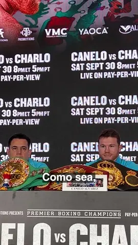 🐐 vs 🦁 #CaneloCharlo Sept 30 #TikTokDeportes #Vegas #Boxing