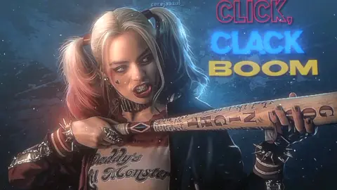 Relíquia essa. #clickclackboom #cerejaazul #edit #foryoupage #arlequina #foryou 