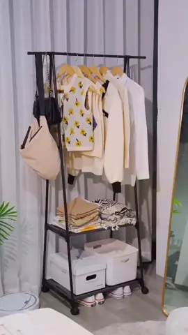 Hanger Clothes#Triangle Coat Rack Clothes#Coat Hats Rack Simple Hanger Floor Movable# Triangle Rack Indoor Bedroom