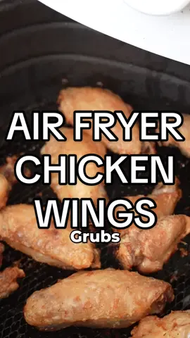GameDay Grubs Ep. 2 – The BEST Air Fryer Chicken Wings! These turn out so crispy every single time! I just did a simple seasoning but you can season these with just about any seasoning that you like, but the baking powder is really the key here!  Find the full recipe with all my key tips on the blog - link in my profile!  #cjeatsrecipes #EasyRecipes #airfryer #wings #chickenwings #appetizers #airfryerrecipes