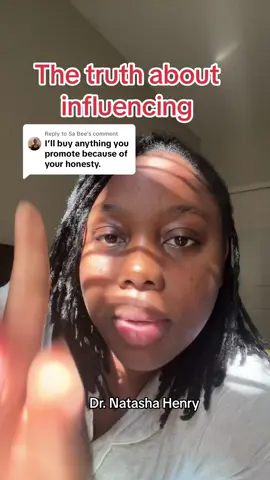 Replying to @Sa Bee I want you guys to make educated purchases as it relates to #skincare and beauty products. There is a lot of deceptive marketing out there so you have to know what and why you are buying what you’re buying.  #skincaretips #skincareindustry #skincareinfluencer #drnatashahenry 