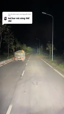Trả lời @Nguyễn Sơn 19C  Led Bar soi đường cho xe trước như này có ổn không 🤣