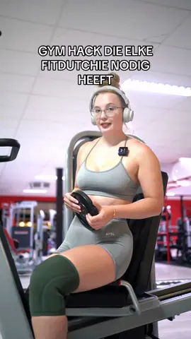 De lifesaver gymhack😍 outfit: @AYBL “KATERYNA” voor korting💪🏼 #gymhacks #herkenbaar #tipvandedag #fitnesshacks #legpress 