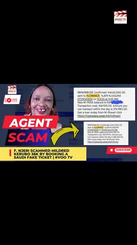 KENYANS BE WARNED⚠️ ⚠️- HUYU MWANAMKE ANAITWA FLORENCE NJERI! SHE RUNS AN AGENCY CALLED 