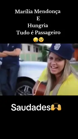 Marília Mendonça e Hungria voz e violão #saudades #descanseempaz #sertanejo #hiphop #mariliamendonça #Hungria #aucustico #vozeviolão #tudoepassageiro 