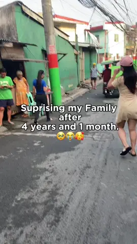 Suprising my Family after 4 years and 1 month.🥹😭🥰 #familysurprise #ofw #taiwan #pricelessreaction 