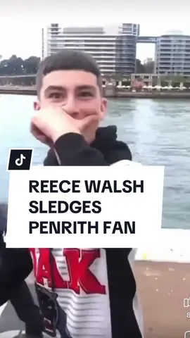 Reece Walsh has been filmed making a distasteful comment towards a young Penrith Panthers fan just days out from the NRL Grand Final. The Brisbane Broncos star reportedly retaliated to a comment from the fan that Penrith prop forward Moses Leota 