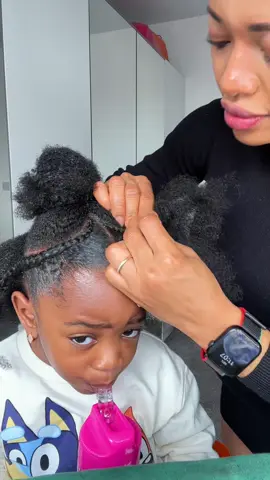 Cute kids hairstyle for girls #naturalhair #hairstyle #childrenhairstyle #fyp #olivia_chukwu 