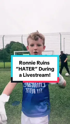 During a Livestream This Happened…. #goalkeeper #callingouthaters #kiddegea  #fyp #foryou @The Hundred Glove 