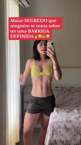 Ninguem fala sobre esse SEGREDO!!!! #emagrecercomsaude #dieta #vidasaudavel #emagrecer #barriganegativa #barrigatanquinho #treinofeminino #creatina #abdomendefinido 