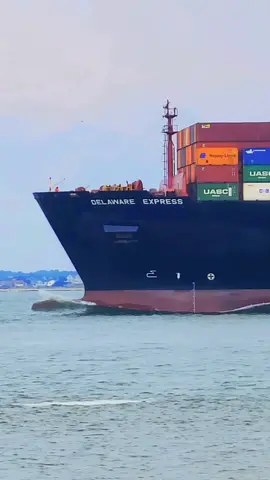 FORT MONROE, VA; SLICING THROUGH🌊 🐬 #dolphin #containership #container #sea #waves #sealife #ocean #oiltanker #cargoship #shipspotting #instaship #merchantnavy #lifeatsea #ship #shipping #coolmariners #vessel #shipspotter #instashipping #cargoship #seafarer #shiplovers #shiplife⚓️⛴🌊❤️ 