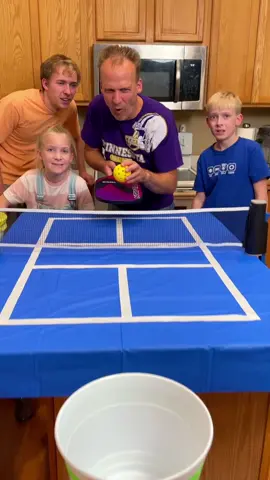Indoor Pickle Ball! #fyp #games 