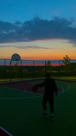 My Element. #calm #peaceful #basketball #sunrise #vibes #fyp 