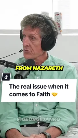 The real issue when it comes to Faith 🤝 #godisgood #jesuslovesyou #jesussaves #cliffeknechtle #georgejanko #georgejankoshow 