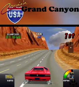 Cruis'n USA: Grand Canyon #tiktokgaming #retrogaming #n64 #arcade