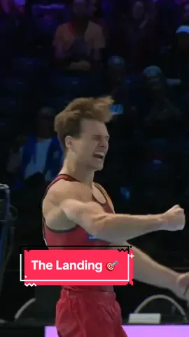When you nail the landing 💪 #ARTWorlds2023 #Antwerp2023 #gymnastics 