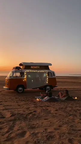 After a long day in the sun we decided the best way to end the night was to dig sand sofas and watch a movie.. 🍿 Feeling a little salty and very sandy we ate popcorn and enjoyed the crescent moon rise above us. 🌙☺️