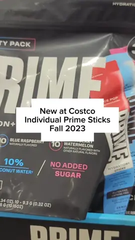 New at Costco, Individual Prime Sticks! Just add water! 3 Flavors, 30 Sticks, Only $27.89! Less than a dollar per drink!  #costcogifts #costcochristmasideas #costcochristmas #costcogirl #costcoprimehydration #costcoprime  #MomsofTikTok #costcoweeklydeals #costcosale #costcodeals #costcoinstantsavings #costcofinds #costcoinstantsavings #costcofinds #momsonabudget #costco #costcofall2023 #whatsnewatcostco @Costco Wholesale 