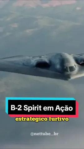 O Inacreditável Bombardeiro B-2 Spirit #caça #bomber #b2spirit #stealth #nettube 