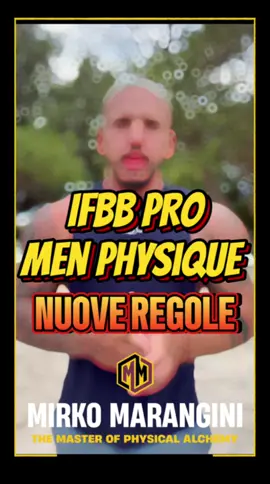 🧬IFBB PRO MEN PHYSIQUE  NEW RULES🧬 IL MIO PENSIERO 😎 #muscoli  #proleague #palestra #bodybuildingitalia #fitnessitalia #npcitaly #menphysique #proteine #allenamento 