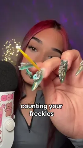 ah one, ah two, ah three ✨ #asmr #asmrcounting #countingyourfreckles #asmrforsleep #satisfying #asmrvideo #asmrtiktoks #asmrsounds #asmrsleep #asmrrelax #asmrpov #fyp 