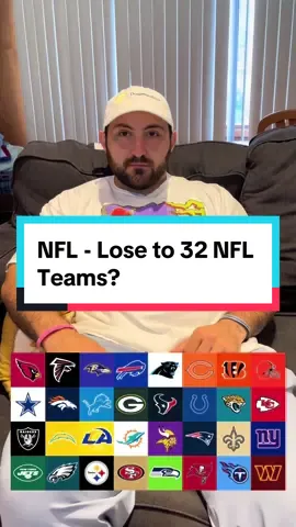 Will he lose to 31 NFL teams? #nfl #football #sports #trivia #viral #trend #family #fyp 