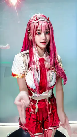 🔥Ganbare of zero two from darling in the franxx Cosplay Dance  Zero two darling in the franxx Cosplay Dance  Ganbare Ganbare Senpai! 🔥 頑張れ！頑張れ！せーんぱい 🔥  #cosplay #zerotwo #beautiful #same #dancecover #aidance #aiversion #darlingintheranxx #ganbare #tredingvideo #tredndydance #japan