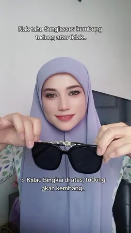 tip utk cari sunglasses tak kembang tudung.. #fashion #sunglasses #buety #wanitalimitededition 