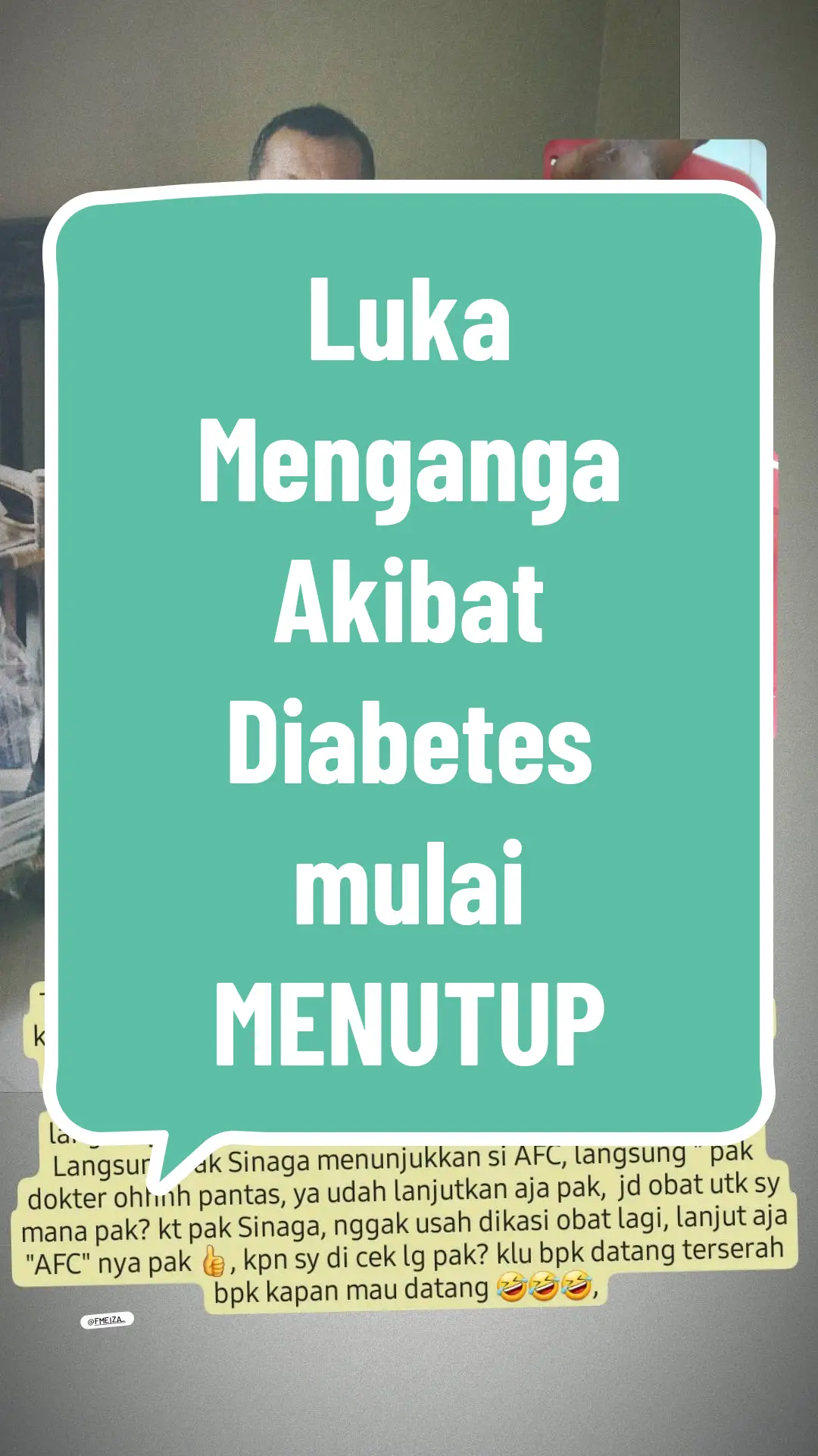 Luka menganga akibat Diabetes, semakin menutup setelah konsumsi suba dan utsu hanya dalam beberapa hari saja !! #diabetes #luka #lukaakibatdiabetes #testimonidiabetes #subarashi #utsukushhii #afc #kondisisemakinmembaik #tiktok #viral 