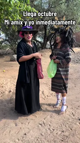 Empezando el jalogüin #lapolvaderashow #doñaolga #octubre #halloween #humor #parati 