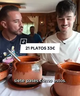 21 PLATOS por 33€: El menú más grande de España: Cocido Madrileño, Fabada, Paella, Jamón.. y mucho más junto a @peldanyos - Se llama Asador de Esther y ACABAMOS REVENTAOS… #peldanyos #menu #comida #restaurantes 