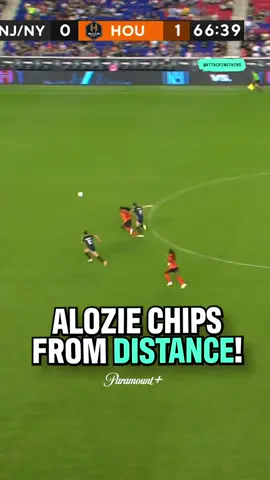 Alozie is putting on a show tonight at Red Bull Arena 👏 #Soccer #woso #nwsl #houstondash 